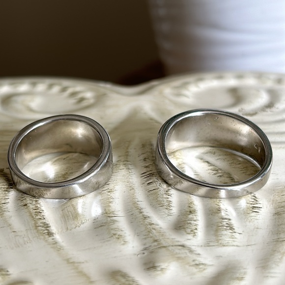 Vintage Christian Band Rings - Picture 3 of 6